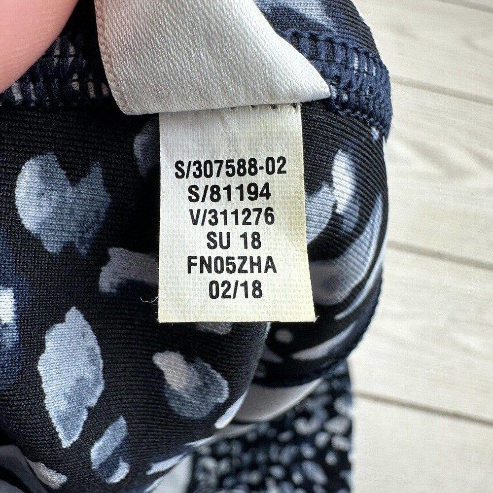 Athleta Womens S Spotty Up For Anything Blue Gray‎ Cropped Leggings Mesh - Picture 4 of 10